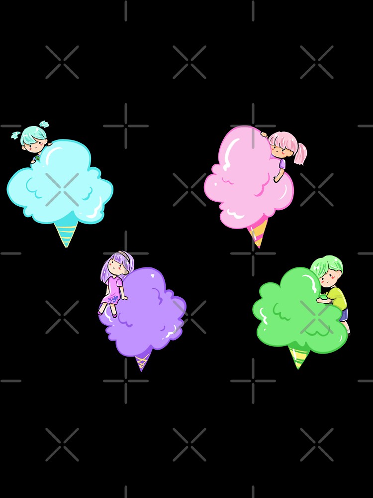 COTTON CANDY KIDS "PACK" by RetroPlaceee Unisex