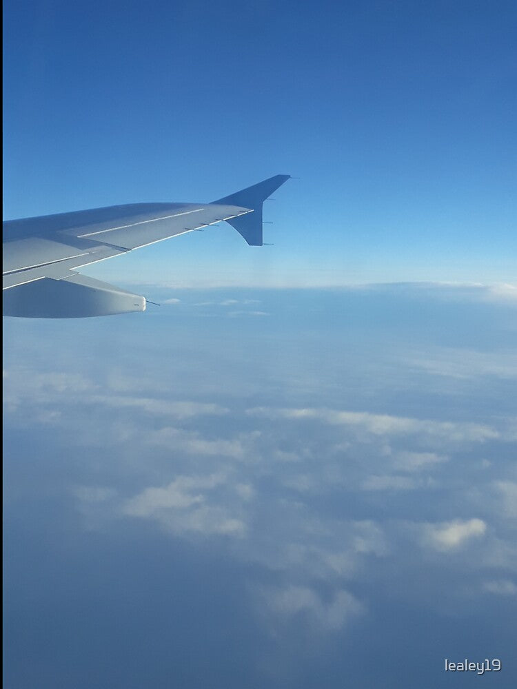 sunrise in the sky,view from the window of a plain by lealey19 Unisex