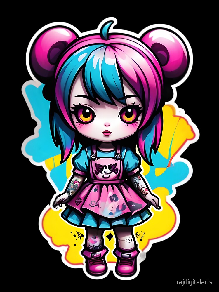 goth fashion by rajdigitalarts Unisex