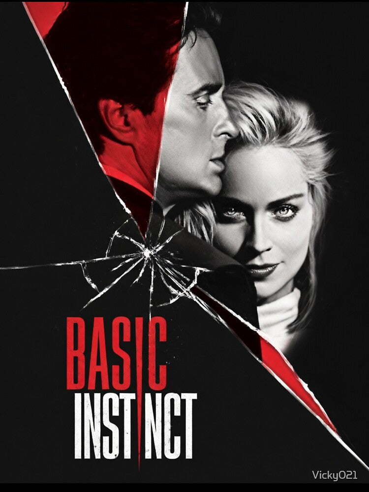 Basic Instinct Movie Poster Sharon Stone Michael Douglas by Vicky021 Unisex