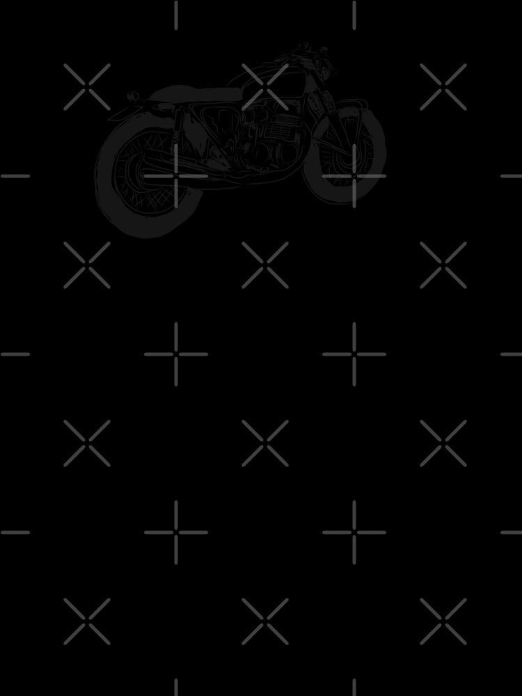 Motorbikes custom moto minimalist design by Tropical Blood Unisex