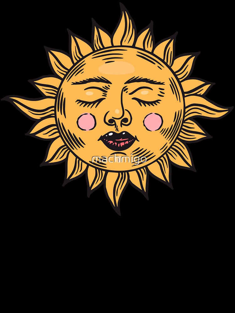 Hippie Sun by machmigo Unisex