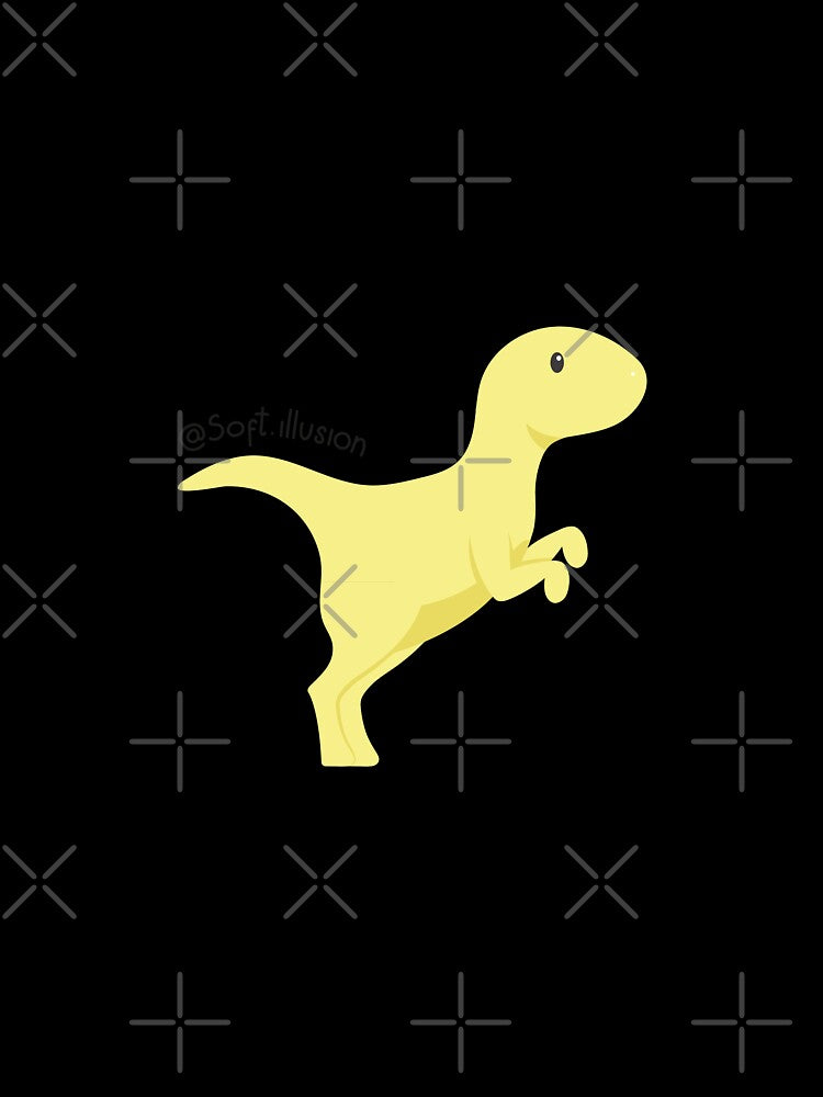 Yellow Dino by Softillusion Unisex