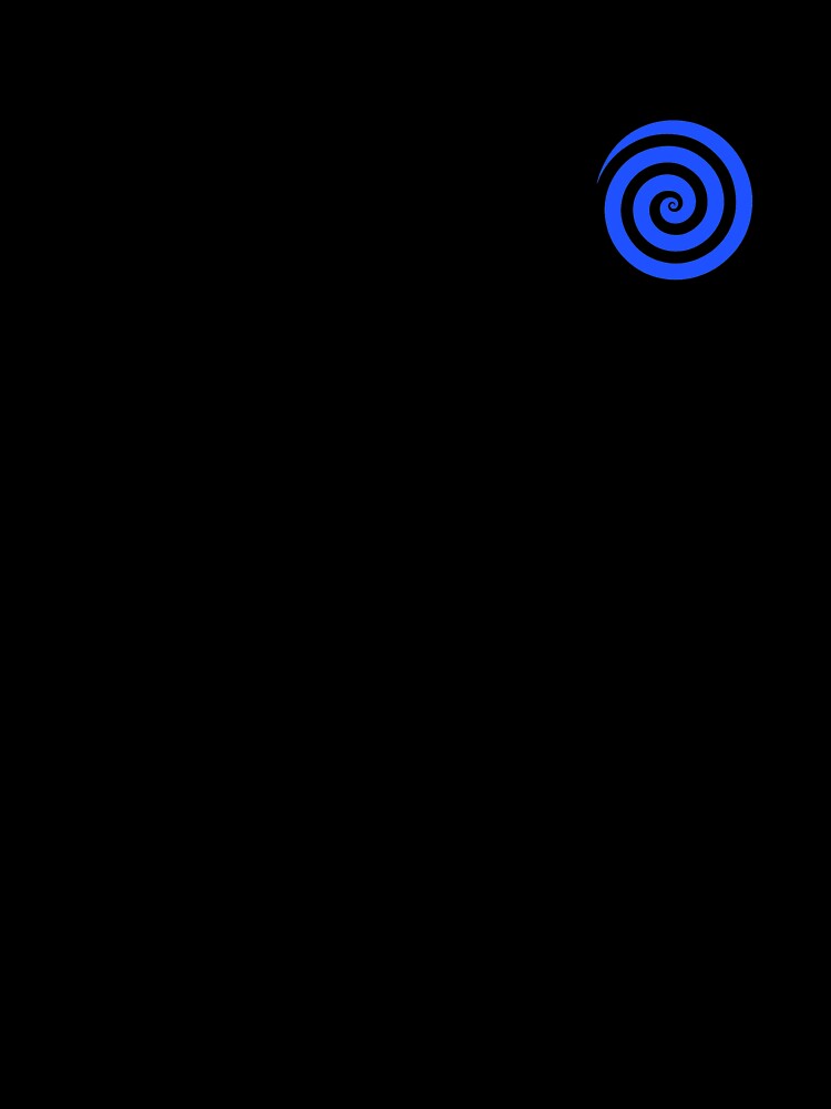 SPIRAL (BRIGHT BLUE) by Top10Designs Unisex