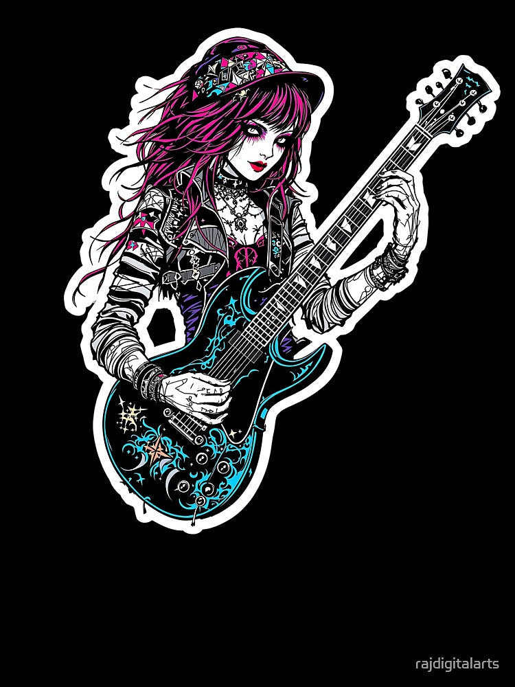 rock punk by rajdigitalarts Unisex