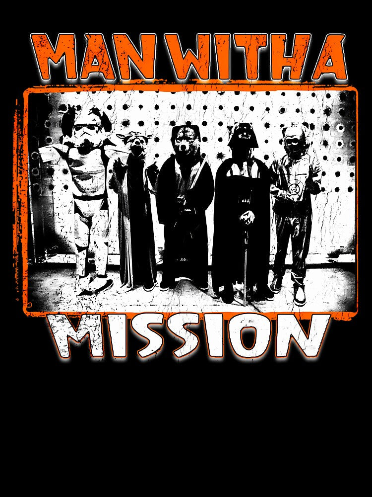 Man With A Mission Grunge Style Japanese Rock Band by ShawonDesigns Unisex