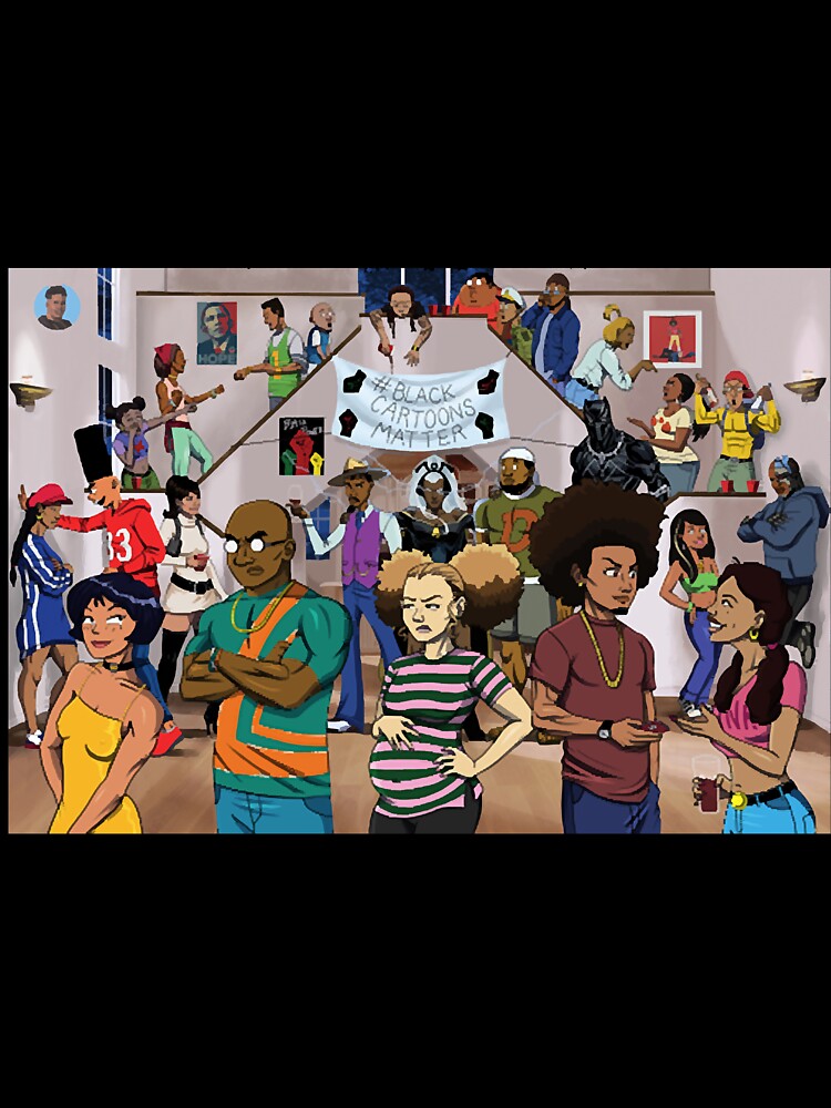 Black Cartoon Reunion 1 by JeffreyMo94222 Unisex
