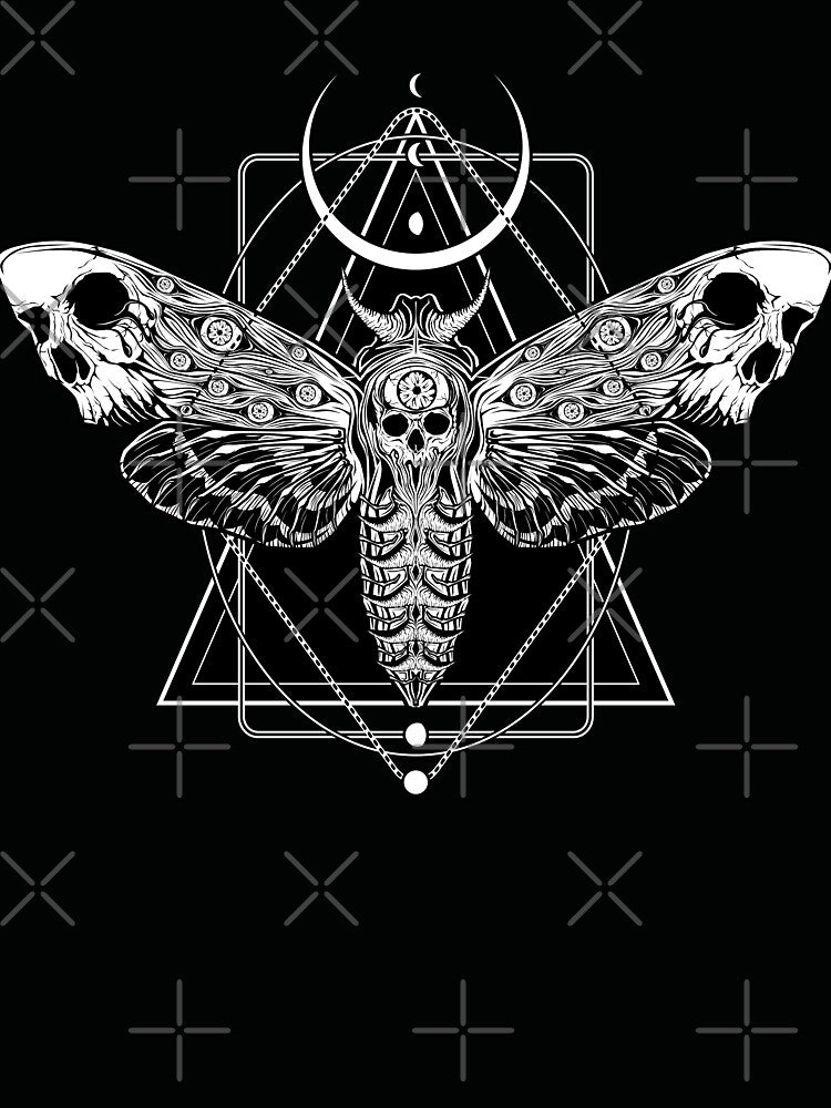 Surreal Death Moth by vonKowen