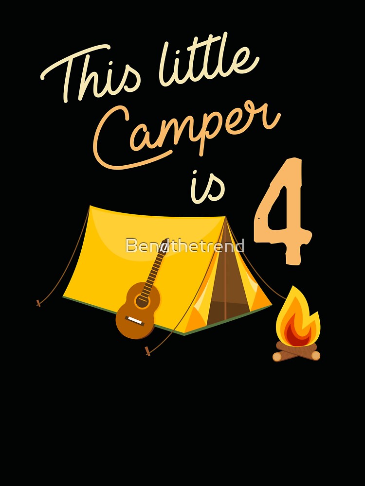 Birthday Little Camper by Bendthetrend