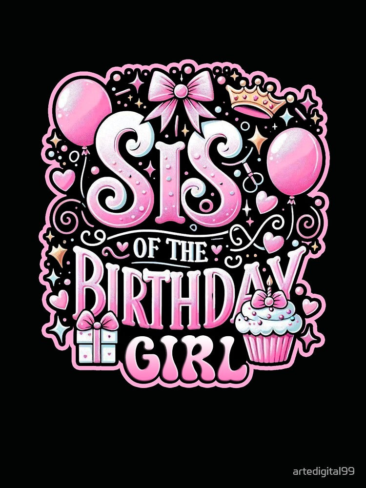 Birthday Girl Party Outfit – Fun Birthday Celebration Design by artedigital99