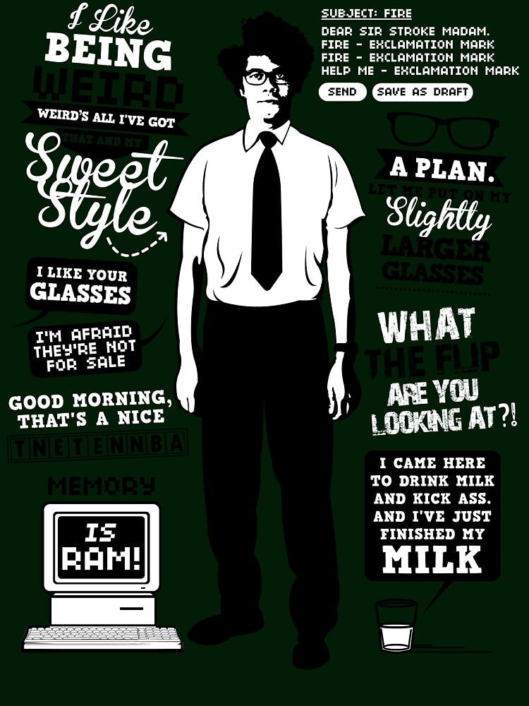 Moss Quotes by Tom Trager Unisex
