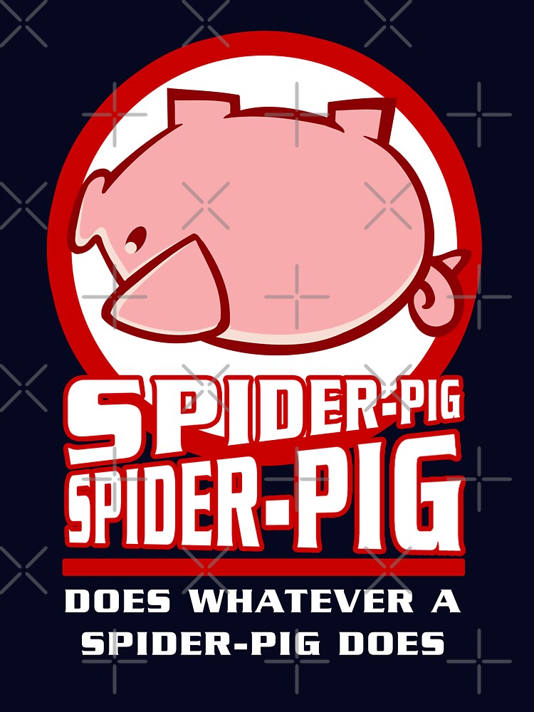 Spider-Pig by McPod Unisex