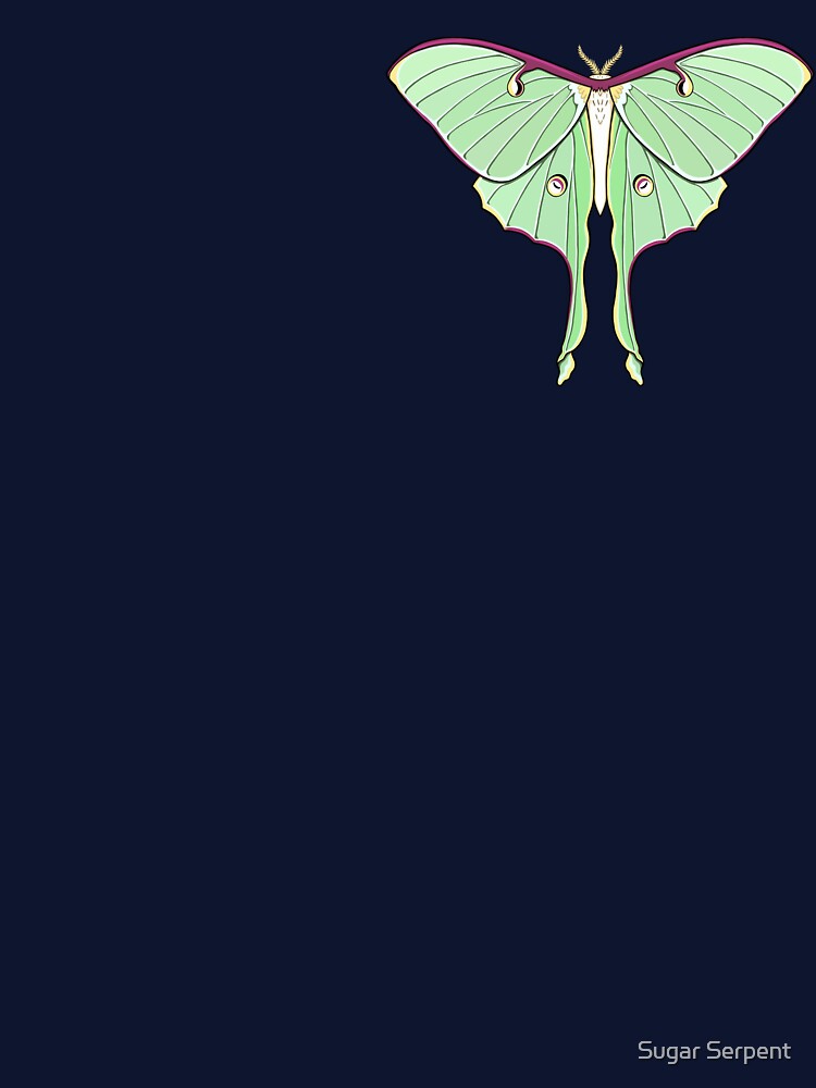 Luna Moth by Sugar Serpent