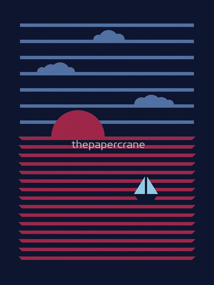 Plain Sailing by thepapercrane Unisex