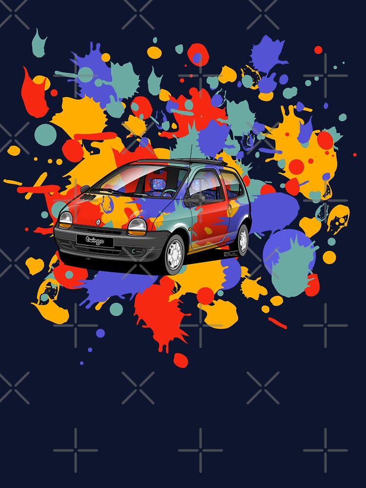 1993 Twingo 'Splat' Artwork by RJWautographics Unisex