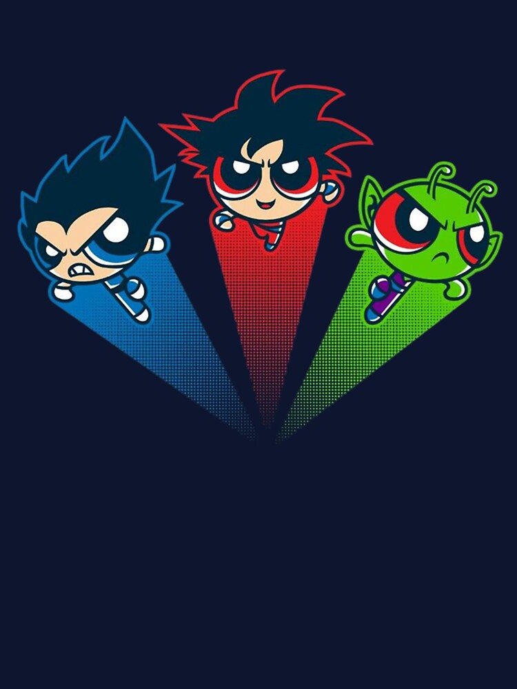 Super Saiyan Powerpuff Fighters by moamaxshop Unisex