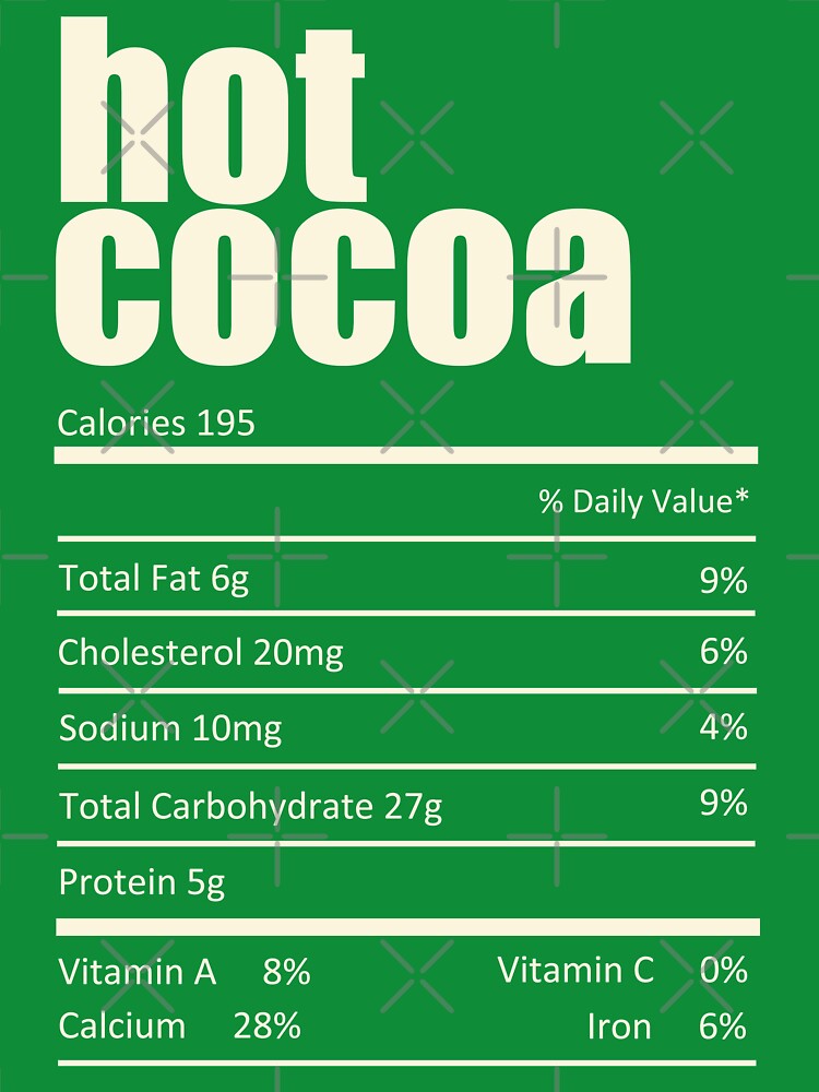 Hot Cocoa Food by REApparelCo