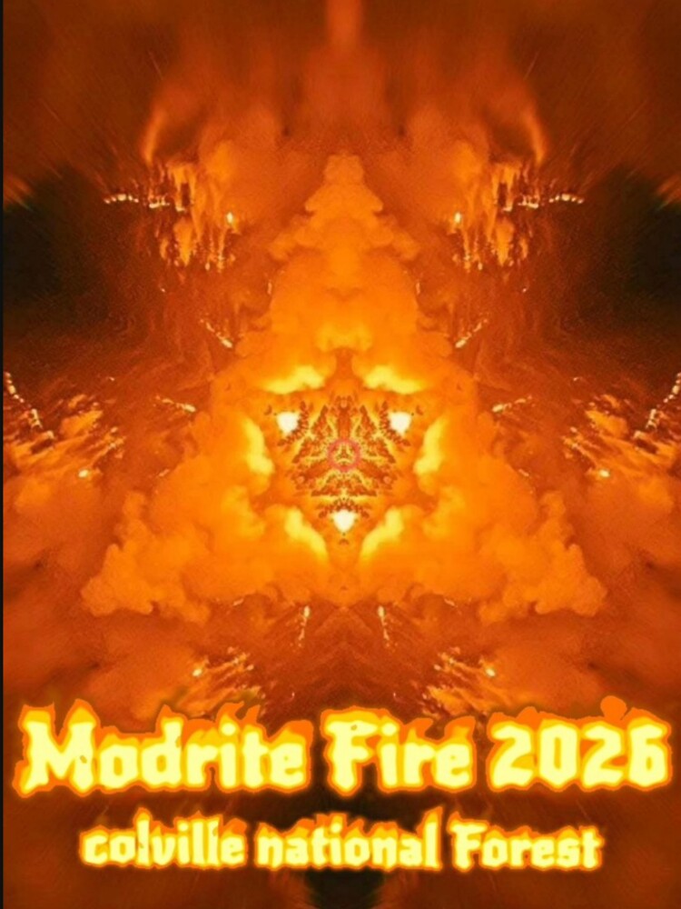 Modrite fire merchandise by Wildlandmemorys