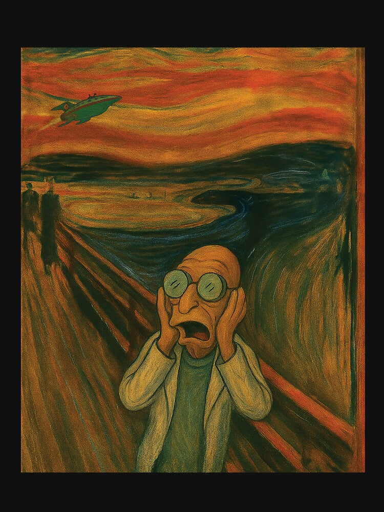 The Professor's Scream by psykhaotic Unisex