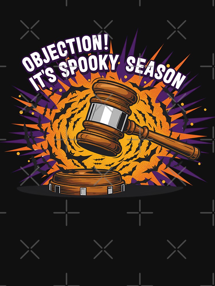 Objection! It’s Spooky Season – Halloween Lawyer Design (1) by InkoraLab