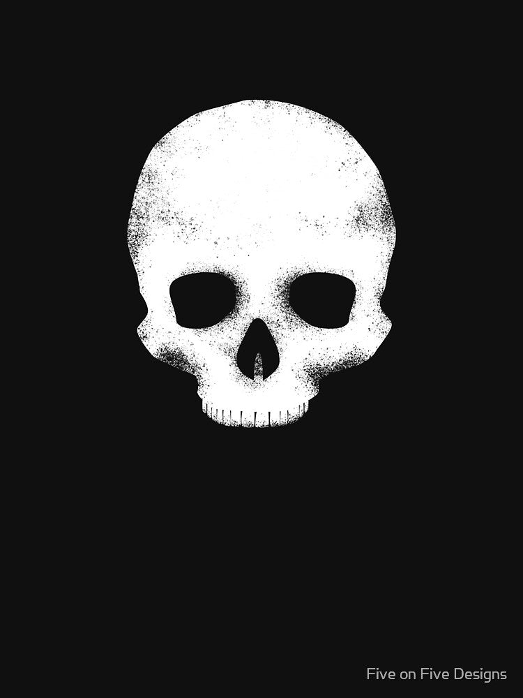 Distressed Skull by Five on Five Designs