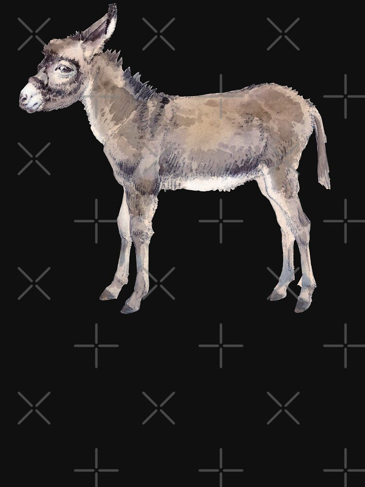 Cute Donkey Gift Donkey Lover Burro by madeulaugh
