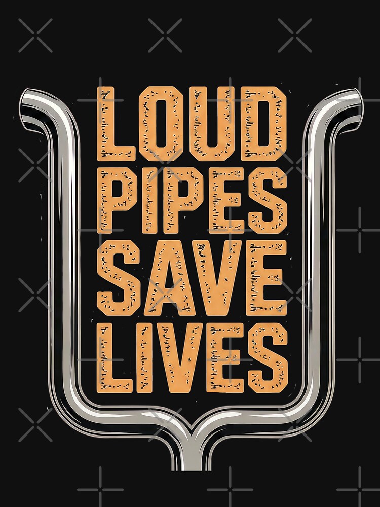 Loud Trucks Pipes Save Lives by ReganDesigns
