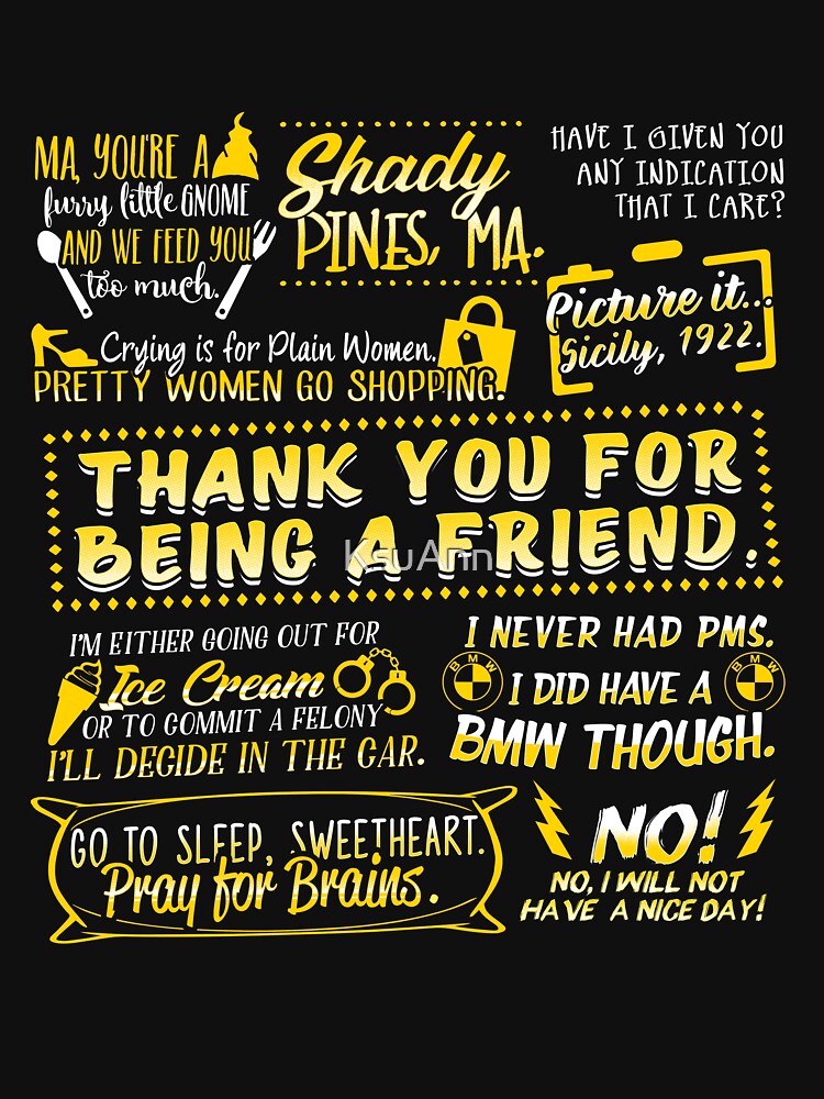Golden Quotes by KsuAnn Unisex