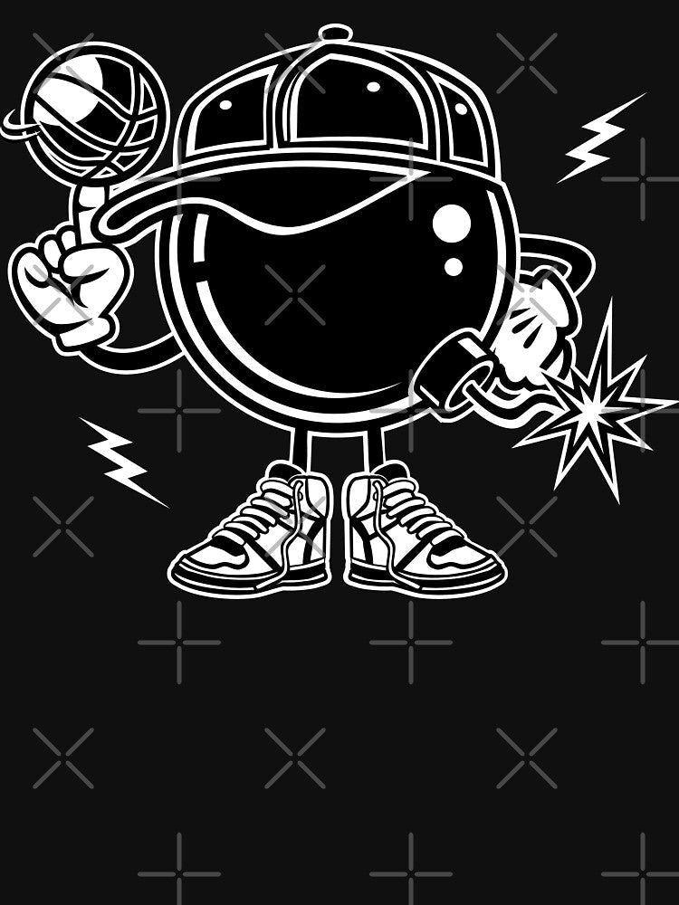 Basketball Bombers Cartoon by Cheap Women's Shirts Unisex