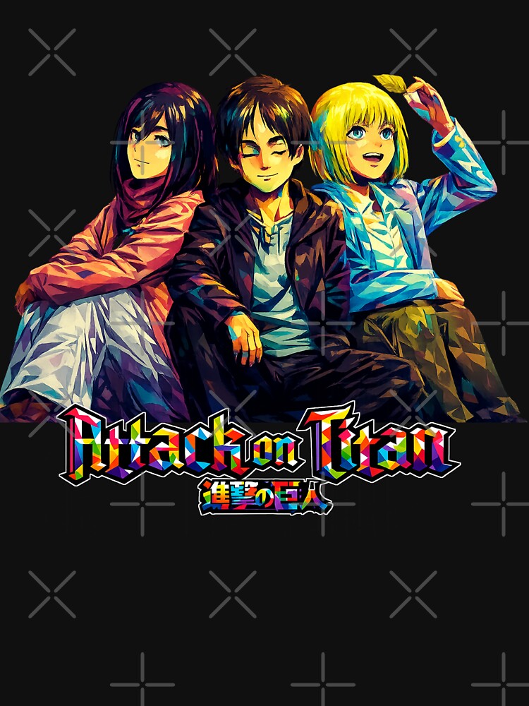 Trio Shinganshina by NyqTeqoo Unisex