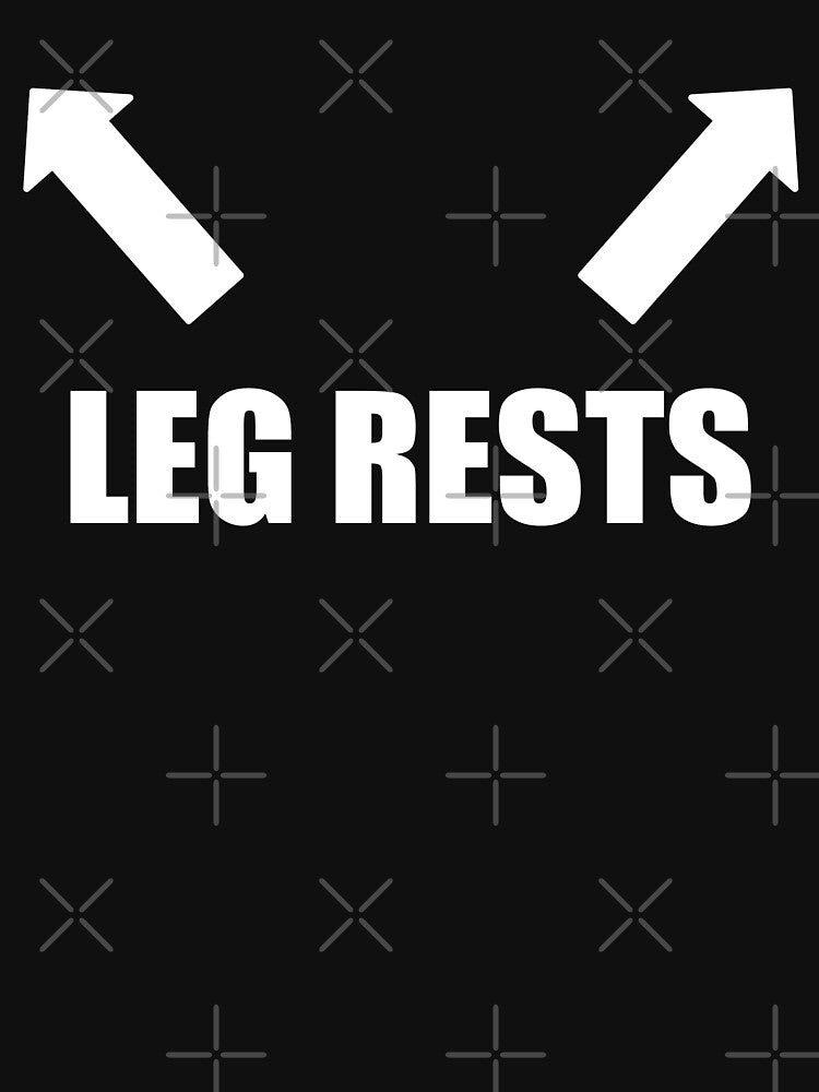 LEG RESTS by limitlezz Unisex