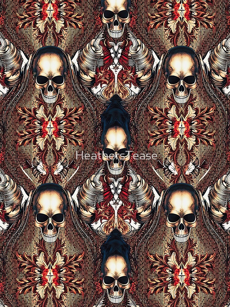 ALL-OVER PRINT AOP SKULLS by HeathersTease