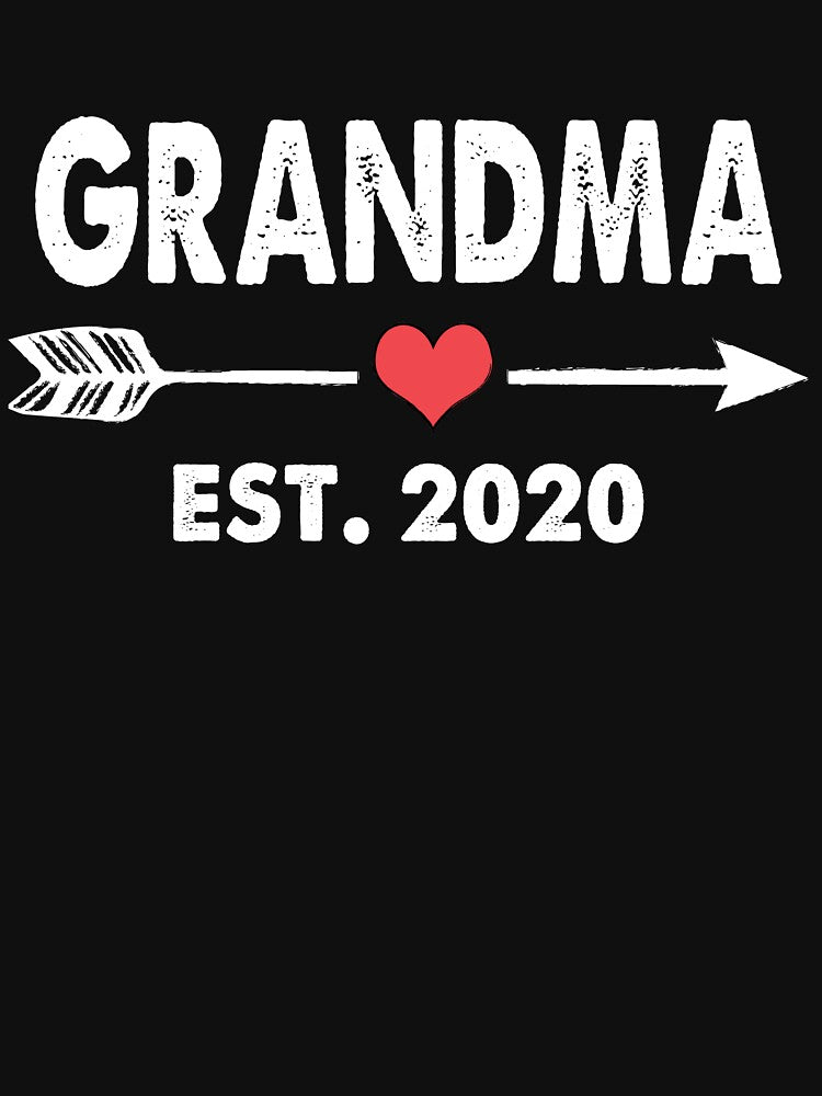 Grandma Est 2020 Funny Mothers Day Gifts New Grandparents Baby Gift by smtworld