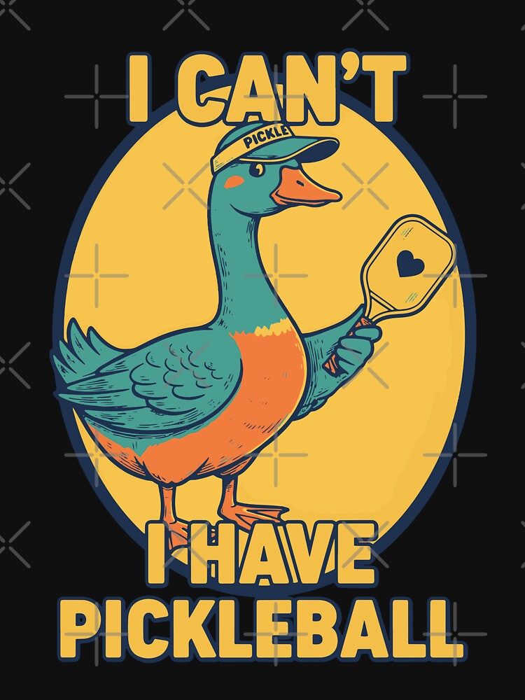 Pickleball I Cant I Have Pickleball Funny Player by LuminOrb