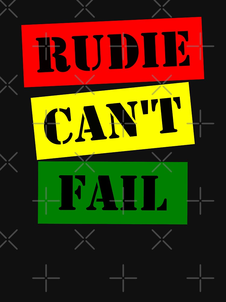 Rudie Can't Fail by sirglennbo Unisex