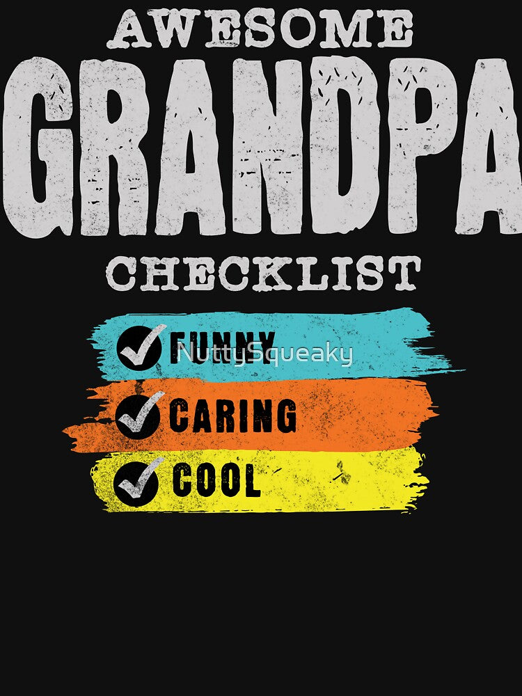 Awesome Grandpa Checklist by NuttySqueaky