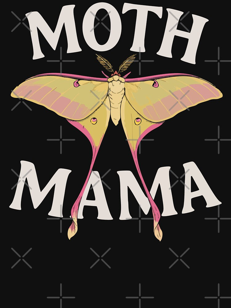 Moth Mama – Actias dubernardi Design for moth lovers by Print-Zoo