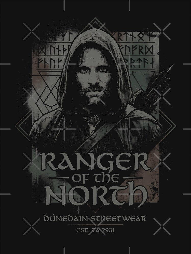 LOTR Aragorn Ranger – Viggo Mortensen Inspired Art by Senpaiwaves Unisex