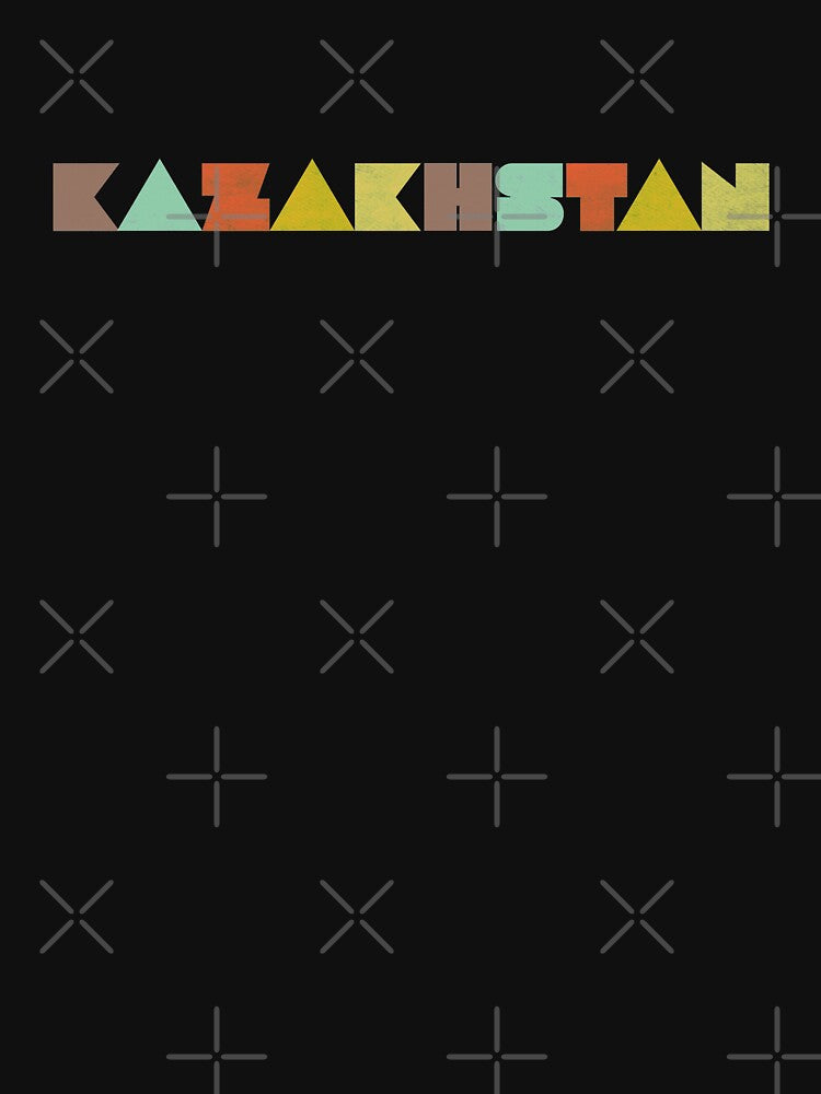 Kazakhstan Vintage by designkitsch