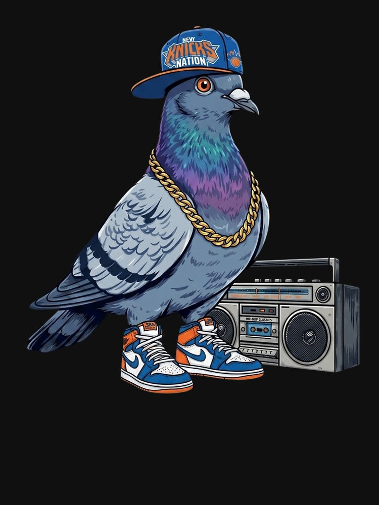 NYC Pigeon Knicks by colorsartss Unisex