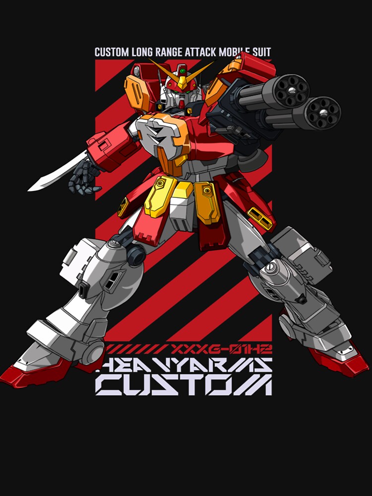 Gundam Heavyarms Custom Classic T-Shirt-4500-2400 by EarnestDeckow