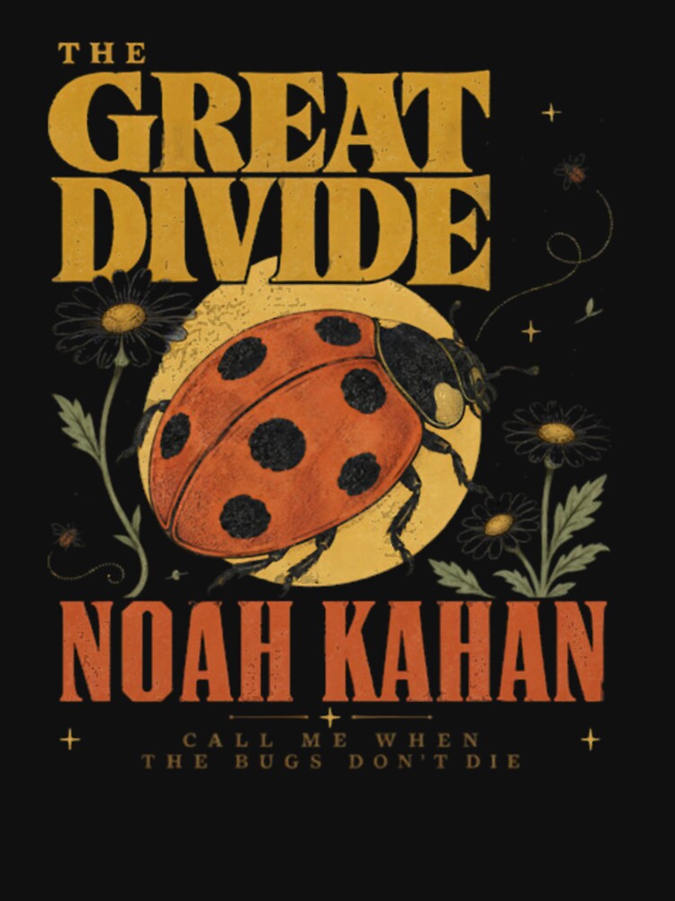 Noah Kahan Great Divide Retro The Bug Don't Die Essential by MalachiCarno