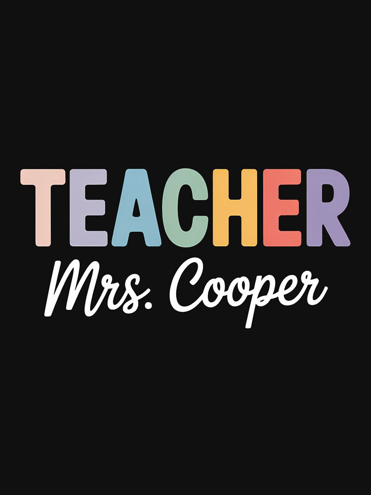 Custom Teacher Teacher Team Personalized School First Day Of School by IdunayaStore