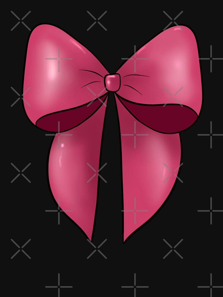 Fuchsia Pink ribbon sticker by RavenAMarie Unisex