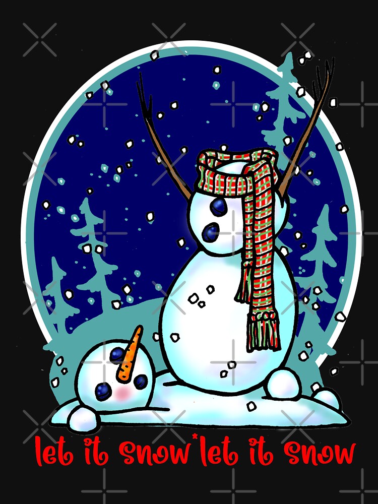 weird snowman   -3 by sandpiperstudio