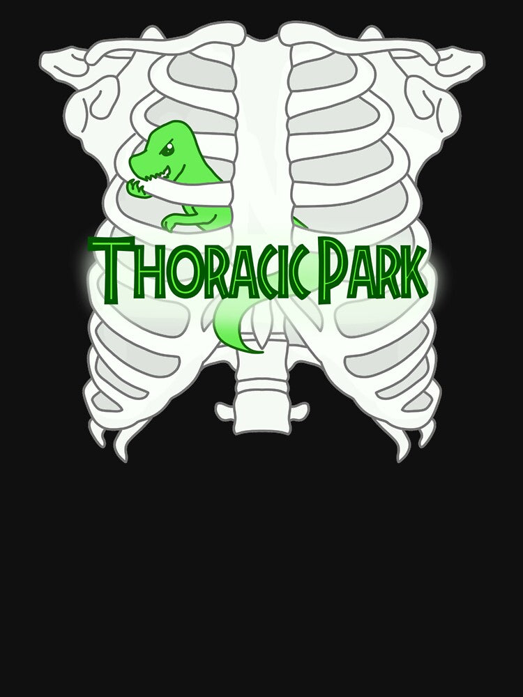 Thoracic Park Sticker by CaseyHogan Unisex