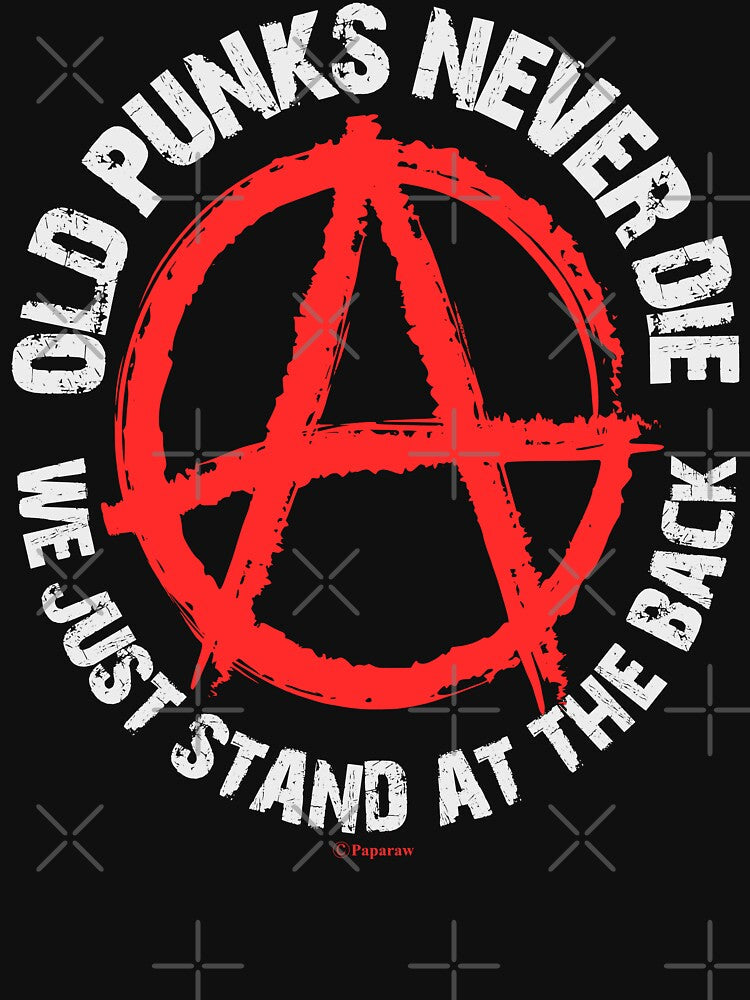 OLD PUNKS NEVER DIE by Paparaw Unisex