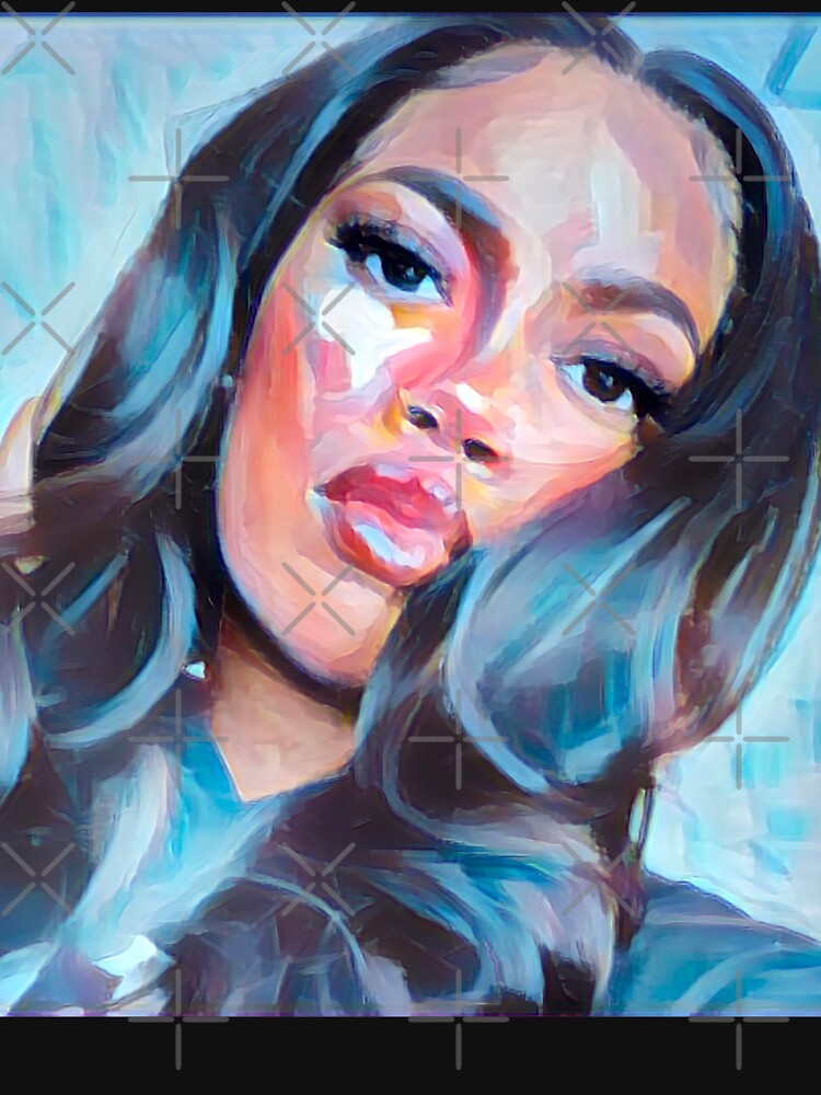 Customized Portrait Painting of African American Woman by ReFLEKshnInc