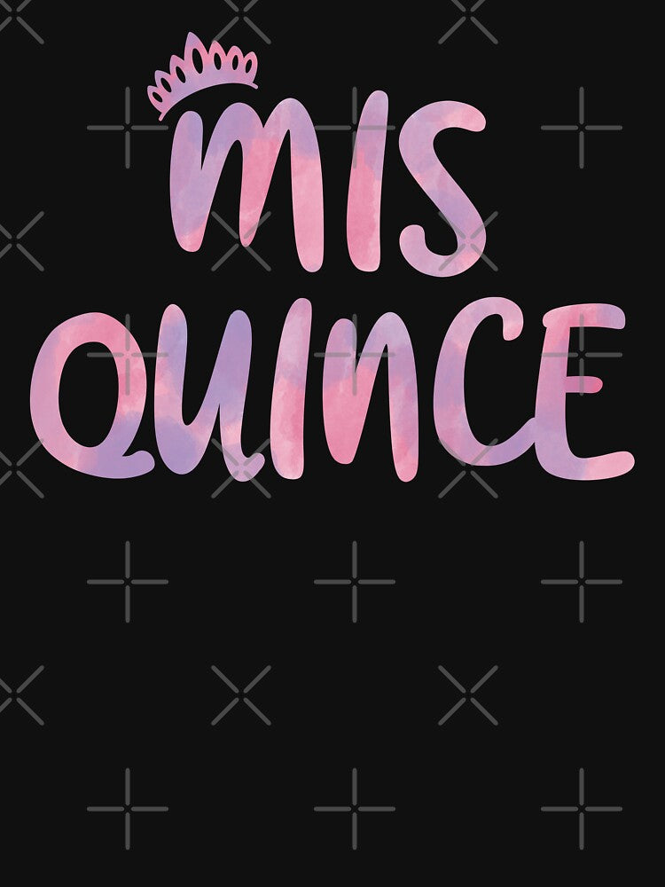 Mis Quince For Quinceanera Fifteen 15th Birthday Party Watercolor by JokeGysen