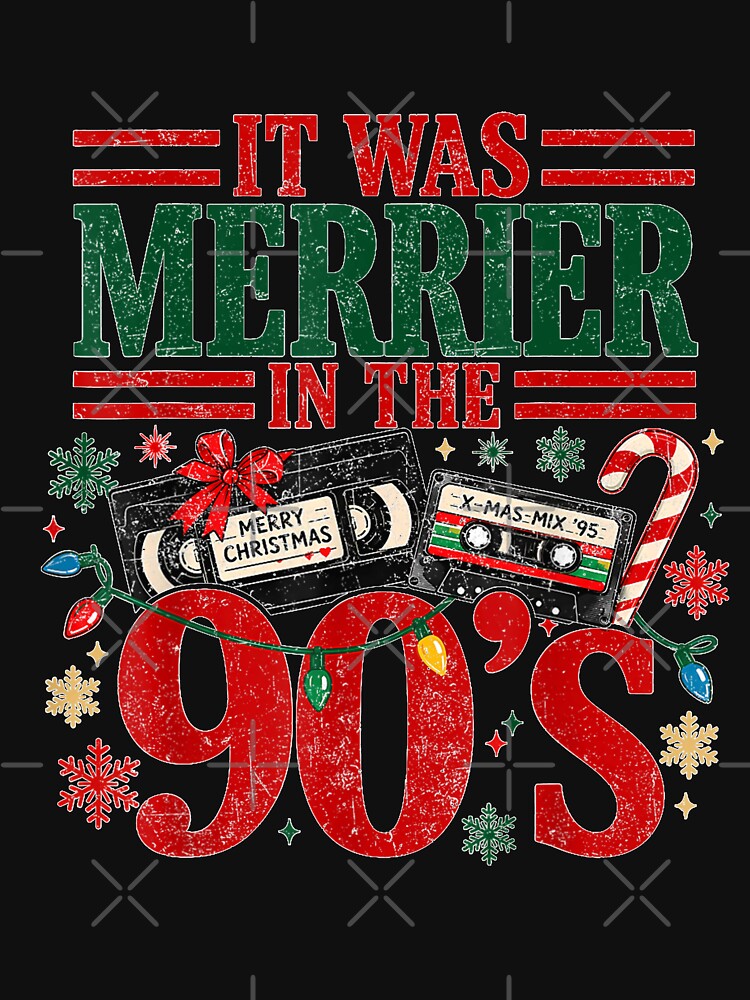 It was Merrier in The 90s Retro Christmas Cassette Holiday by TiaraHans